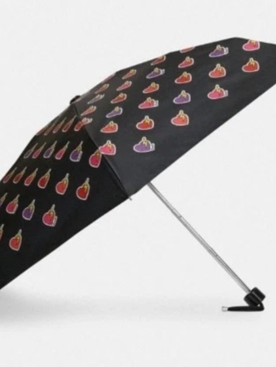 Coach Other - Coach Heart Bolt Compact Umbrella